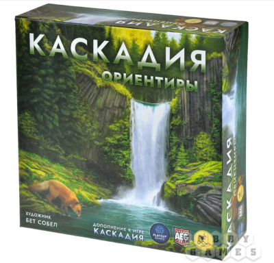 Купить Хобби Настольная игра: Каскадия. Ориентиры 14+ в БУКВАЕШКА
