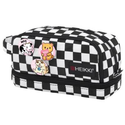 Самсон Пенал-органайзер HEIKKI с ручкой, значки, 2 отд., откид.планка, 22x13х10 см, 273601