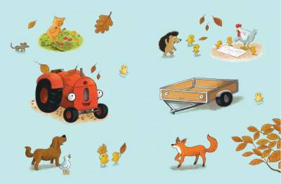 Маленький красный Трактор и лесное приключение (ил. Ф. Госсенса). Натали Квинтарт